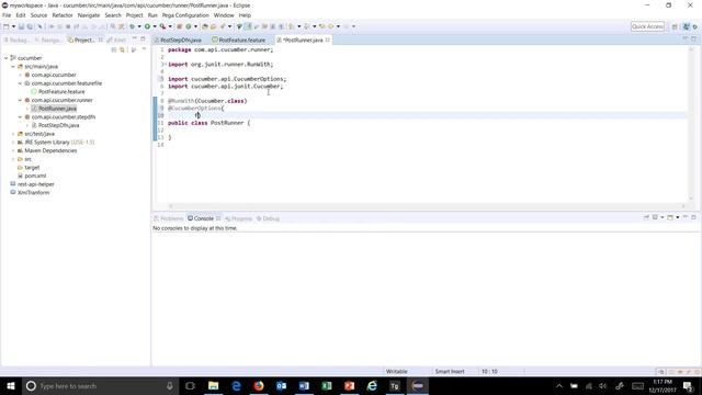 9. Cucumber Framework || BDD || Creating JUnit Runner. смотреть онлайн
