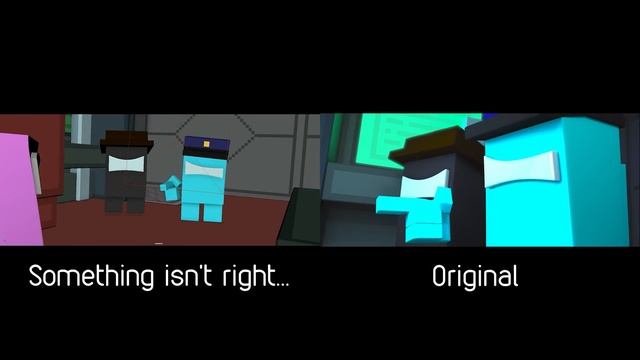 "Emergency Meeting" Original VS. Something Isn't Right (Among Us Music Video) (Random Encounters) смотреть онлайн