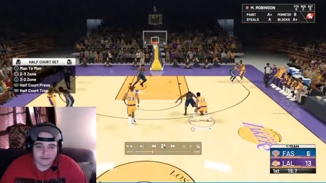 HOW TO Get 10 Rebounds With 1 Player AND Win Easier! Spotlight Sims! Kareem Lakers! 2k22 MyTeam! смотреть онлайн