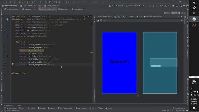 How to make Splash Screens. Android development || Kotlin смотреть онлайн