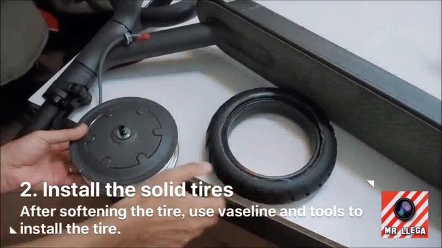OTBBA: Change Solid Tires for Xiaomi Mijia M365 Electric Scooter смотреть онлайн