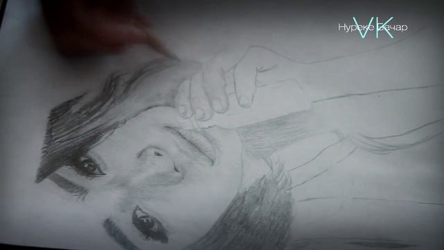 рисунок карандашом Диана Коркунова Speed art смотреть онлайн