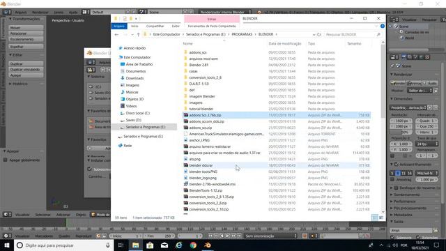 Como configurar o Blender 3D para ETS/ATS 1.39.XX смотреть онлайн