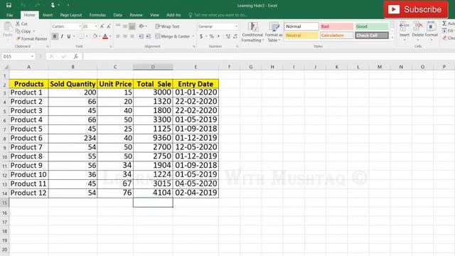 Split Single Excel File In Multiple Windows in Excel Urdu Hindi смотреть онлайн