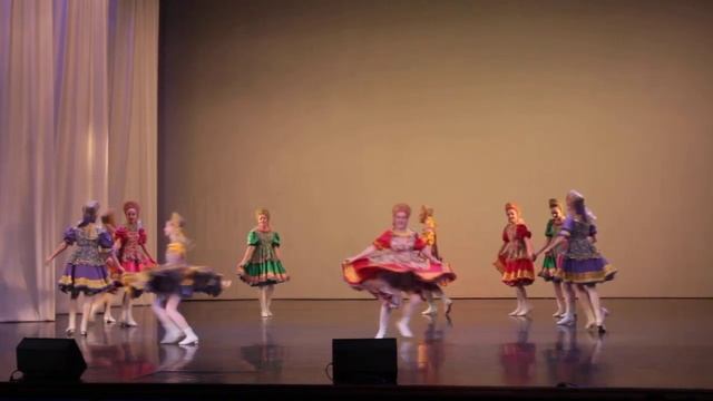 Хабаровск. Коллектив "Цветы". "Барыня". смотреть онлайн