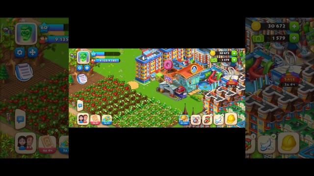 Township - строю свою ферму. 30.10.2023. 60 уровень, год в игре. Играю в удовольствие. N1.