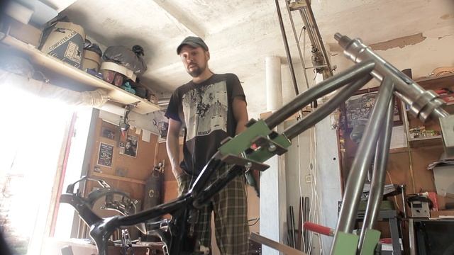 Honda Steed 400 - Зварювання рами мотоцикла [part 7] смотреть онлайн