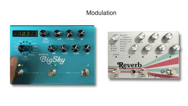 Strymon Big Sky vs Empress Reverb смотреть онлайн