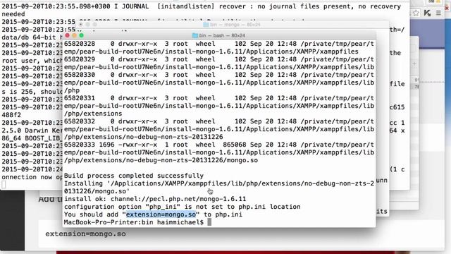 MAMP, XAMPP and MongoDB смотреть онлайн