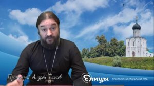 Как жить дальше? ...  Прот. Андрей Ткачев. Елицы