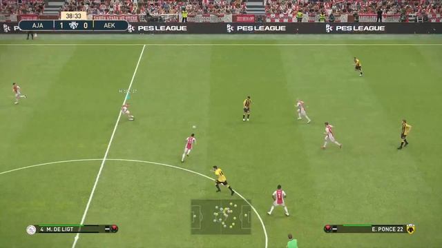 Ajax vs AEK Athens Prediction | UEFA Champions League 19 Sept 2018 | PES 2019 Gameplay смотреть онлайн