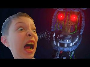 Играю в The joy of Creation Reborn.Убегаю от аниматроника бонни