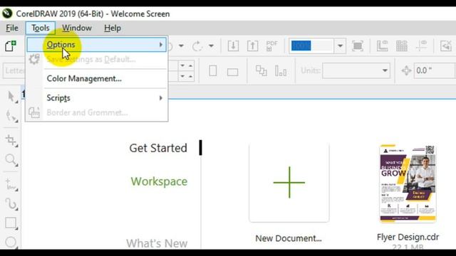 how to change corelDRAW Interface from light to Dark mode tutorial смотреть онлайн