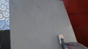 Декоративная штукатурка за 10 минут. Простейший способ!