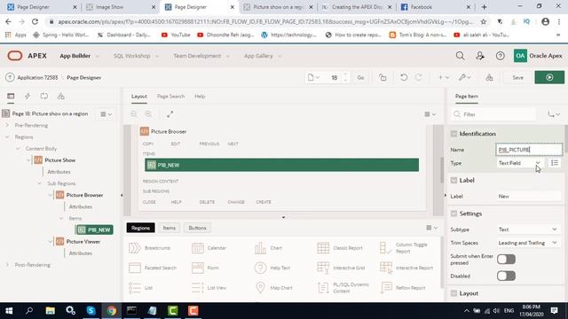 How to show picture on region in oracle apex | Oracle Apex смотреть онлайн
