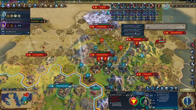 Civ 6 | City Planning Strategy That Let's You Grow HUGE Pops! – (#5 Deity Germany Civilization VI) смотреть онлайн