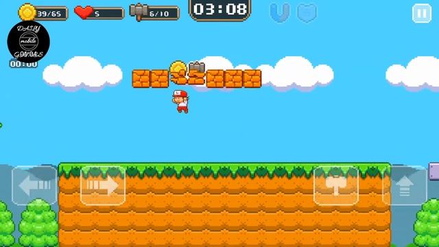 Super JIM Jump | Level #1-5 | Super MARIO like game смотреть онлайн