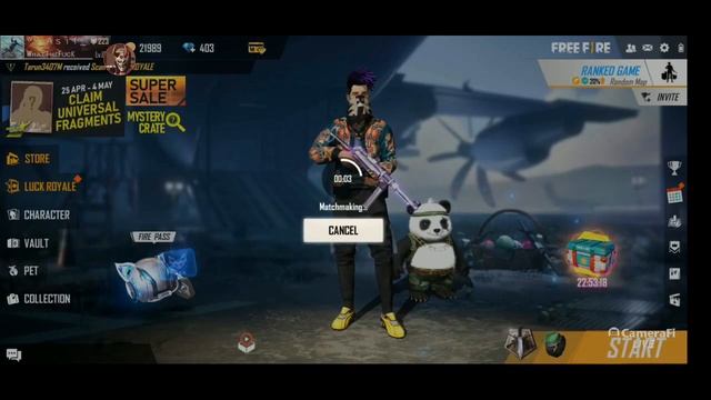 Free fire RUSH game play with Asif intisher смотреть онлайн