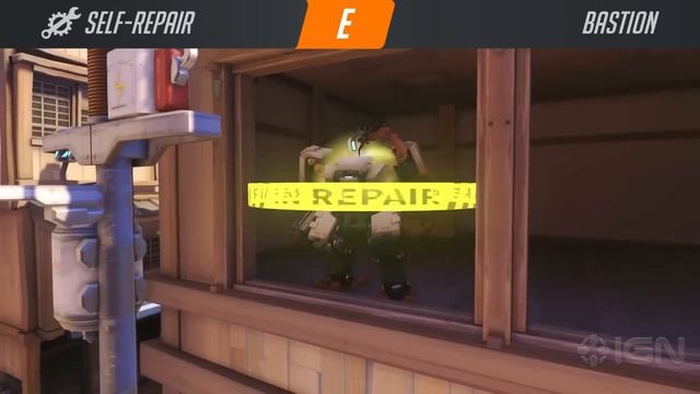 Overwatch Bastion Gameplay Trailer смотреть онлайн