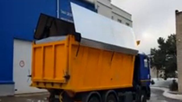 МАЗ 65012J-570-000 6х4 (БАЗА 3,87) - самосвал с ЗВ, 33,5 т., с системой укрытия ЦТВД смотреть онлайн