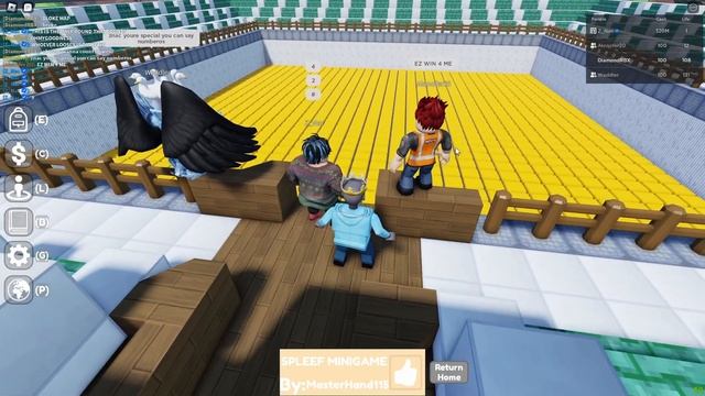 I played TNT Run with the owner!! Block Tycoon ROBLOX смотреть онлайн