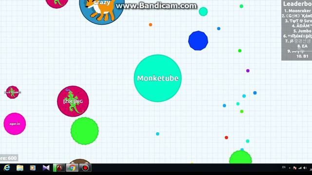 Agar.io Monkeytube Tv solo die : ( смотреть онлайн