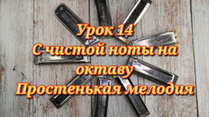 Губная гармошка урок 14