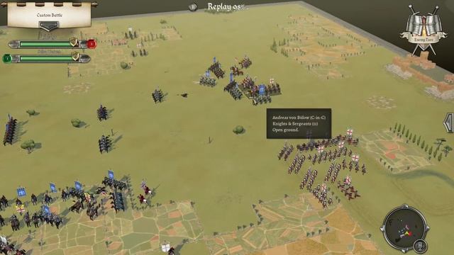 Field of Glory 2 Medieval, Swords & Scimitars Tournament, Round 1, Crusader смотреть онлайн