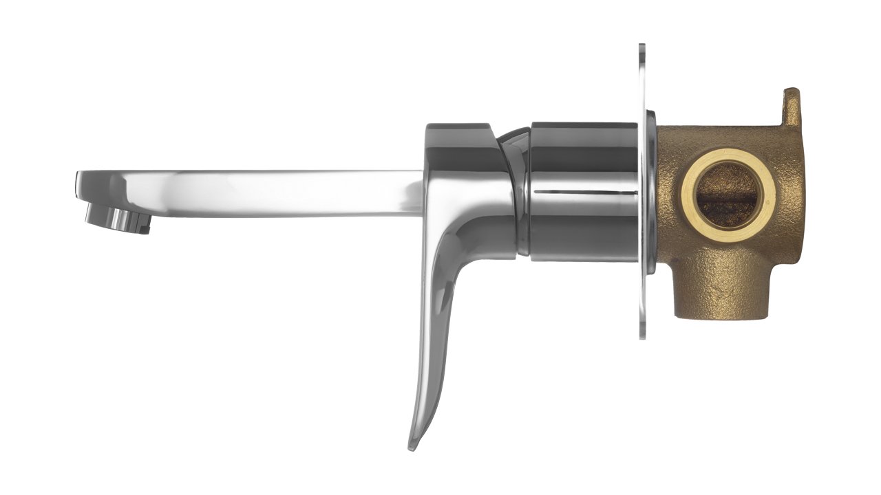 Распаковка встраиваемого смесителя для раковины Swedbe Platta арт.5500 смотреть онлайн