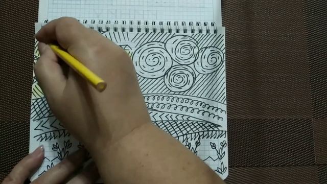 Рисуем пейзаж: "На поле весной" Урок-2 смотреть онлайн