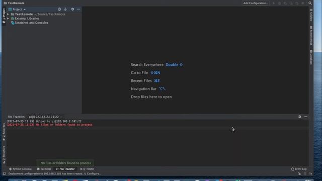 Pycharm Run Code In Remote Raspberry Pi смотреть онлайн