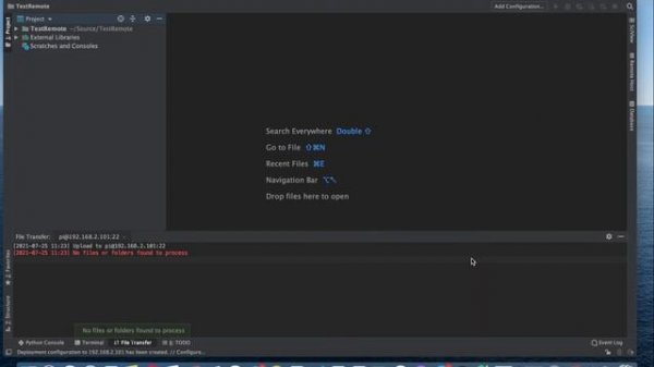Pycharm Run Code In Remote Raspberry Pi