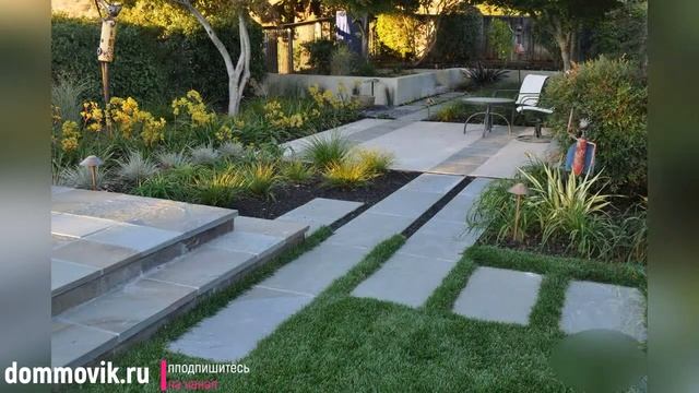 Красивые дворы частных домов: интересные идеи ландшафтного дизайна смотреть онлайн