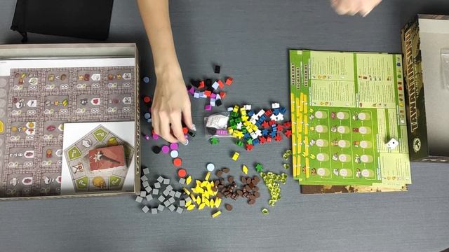 Распаковка настольной игры "Тауантинсуйу. Империя инков". [Unboxing Tawantinsuyu: The Inca Empire] смотреть онлайн