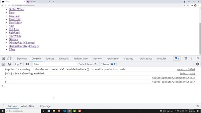 30. RxJS Filter Operator. Learn RxJS Filtering category Filter Operator - RxJS смотреть онлайн