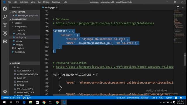 Part 02 Complete Python Django Course In Django Project Structure and Booting Process смотреть онлайн