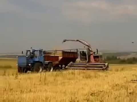 KSK-100 And T-150K Silage /// КСК-100 и Т-150К заготовка сенажа