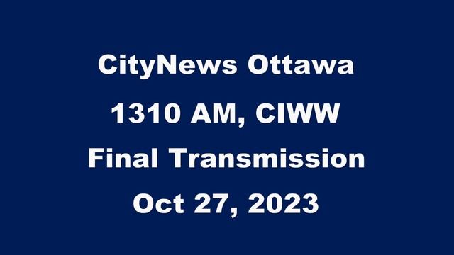 CityNews Ottawa 1310 - Final Transmission смотреть онлайн