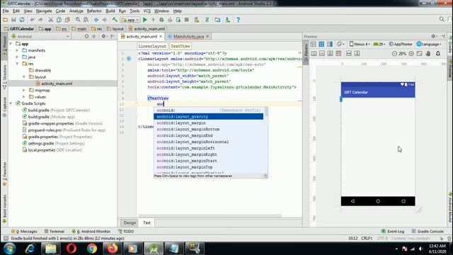 Java (Android Studio) Tutorial - Calendar, SimpleDateFormat смотреть онлайн