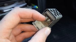 Печка не дует Опель Астра G. Ремонт. Замена термопредохранителя