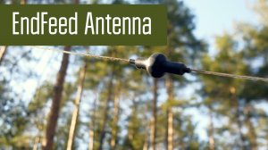 Укороченная EndFeed антенна на 80 м. Сравнение с диполем.