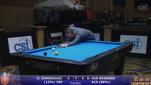 2017 US Bar Table Championships 9-Ball: Oscar Dominguez vs Shane Van Boening смотреть онлайн