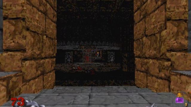 Longplay Of HEXEN : 1 Уровень | Dos Game HEXEN Playthrough | Прохождение на русском | Full HD