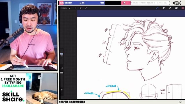 The EASIEST Way To Learn Drawing Heads! (Beginner To Pro) | Full Drawing Process - Real Time