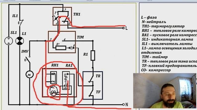 НОУ ФРОСТ NO FROST принципиальная схема. Ремонт холодильников. Курсы холодильщиков смотреть онлайн