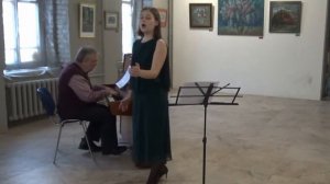 Марина Макарова - А. Алябьев, сл.  А. Дельвига.  «И я выйду ль на крылечко»