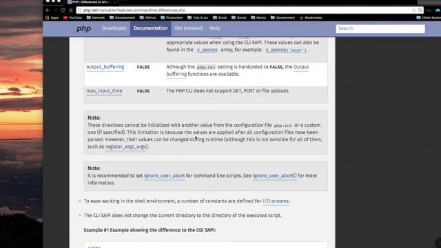 how cli php differs from the cgi php and other SAPIs смотреть онлайн