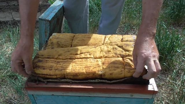 Перемещение улья с пчелами на приусадебном участке с одного места на другое. смотреть онлайн
