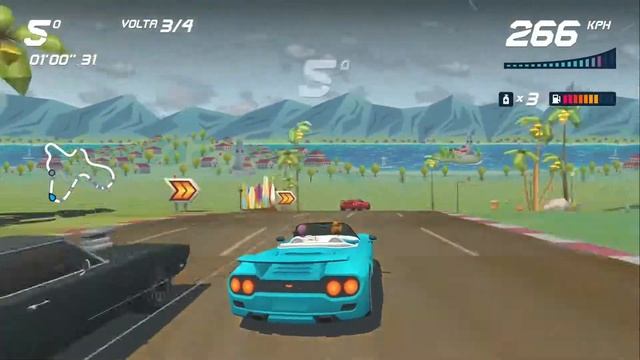 Horizon Chase Turbo (PC) - ÁGUAS DE MARÇO - Summer Vibes DLC Gameplay Playthrough смотреть онлайн