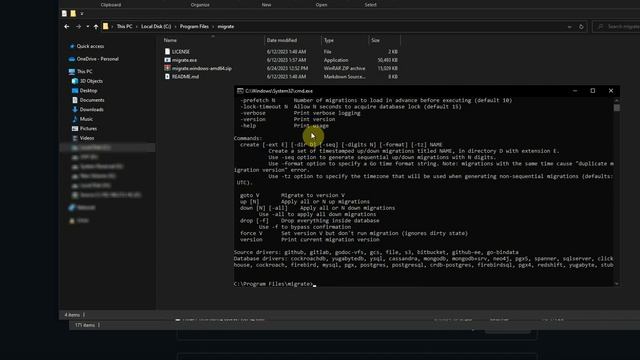 Install Golang Migrate on Windows смотреть онлайн